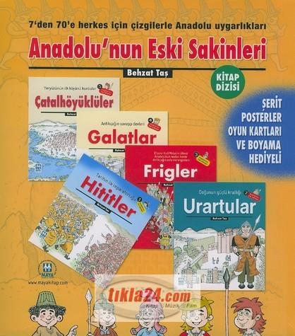 7'den 70'e Herkes İçin Çizgilerle Anadolu Uygarlıkları| Anadolu'nun Eski Sakinleri (5 Kitap)  Frontansicht 1
