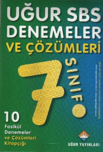 7. Sınıf SBS Denemeler ve Çözümleri  Frontansicht 1