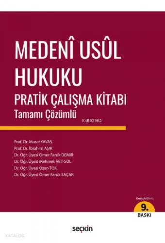 Medeni Usul Hukuku ;Pratik Çalışma Kitabı Tamamı Çözümlü  Frontansicht 1