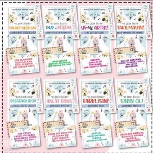 Çocuklar İçin Psikoloik Destek Serisi 8 Kitap  Frontansicht 1