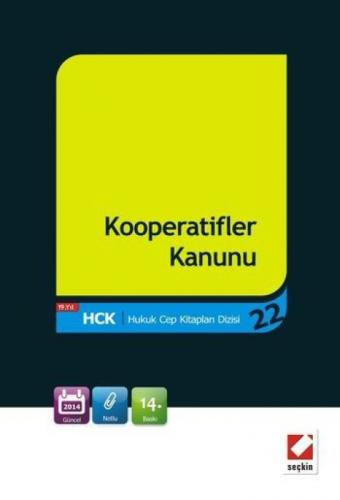 Kooperatifler Kanunu  Frontansicht 1