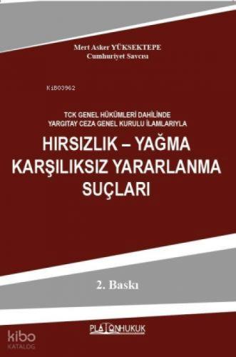 Hırsızlık - Yağma Karşılıksız Yararlanma Suçları  Frontansicht 1
