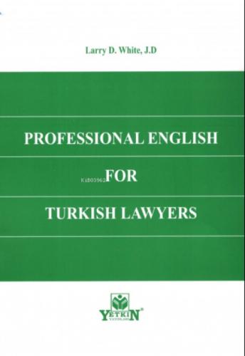 Professional English for Turkish Lawyers  Frontansicht 1