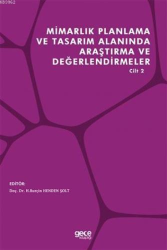 Mimarlık Planlama ve Tasarım Alanında Araştırma ve Değerlendirmeler Cilt 2  Frontansicht 1