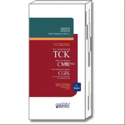TCK-CMK-CGİK ve İlgili Mevzuat  Frontansicht 1