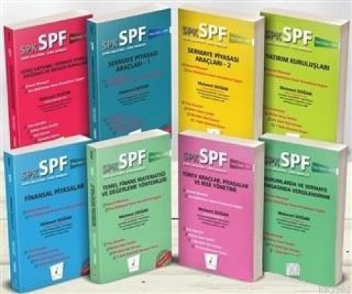 SPK - SPF Türev Araçlar Lisansı Seti (8 Kitap Takım)  Frontansicht 1