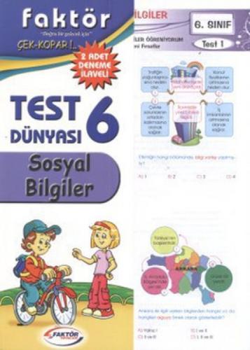 6. Sınıf Sosyal Bilgiler Test Dünyası  Frontansicht 1