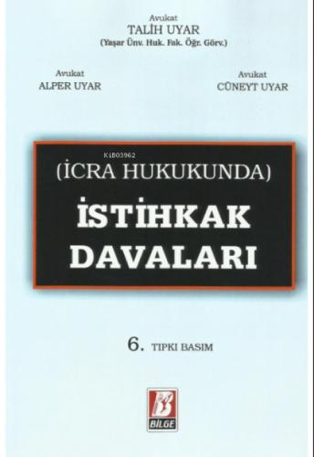 İstihkak Davaları (İcra Hukukunda)  Frontansicht 1
