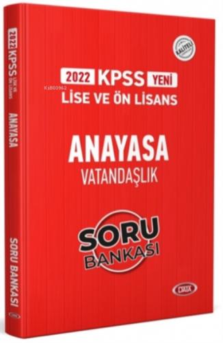 2022 KPSS Lise ve Ön Lisans Anayasa Vatandaşlık Soru Bankası  Frontansicht 1