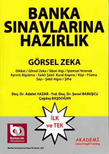 Akademi Banka Sınavlarına Hazırlık Görsel Zeka Soruları 2015  Frontansicht 1