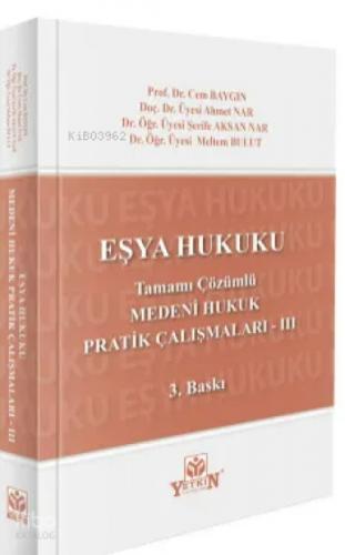 Medeni Hukuk Pratik Çalışmaları -III Eşya Hukuku (Tamamı Çözümlü)  Frontansicht 1