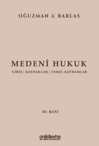 Medeni Hukuk (Ciltli)  Frontansicht 1