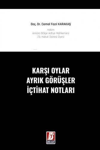 Karşı Oylar - Ayrık Görüşler - İçtihat Notları  Frontansicht 1