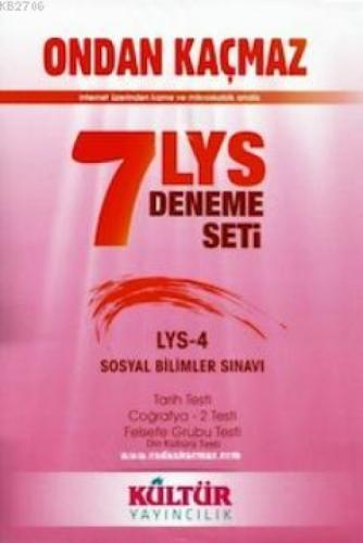 LYS 4 - 7 Fasikül Deneme Seti Sosyal Bilgiler  Frontansicht 1