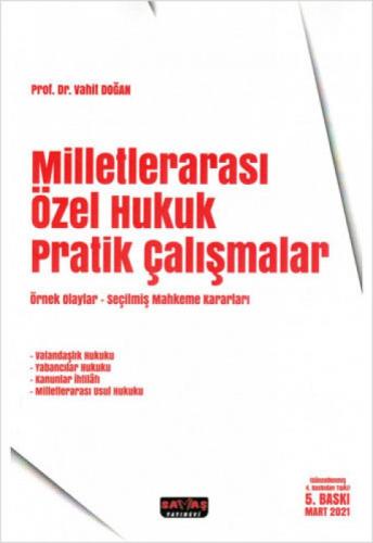 Milletlerarası Özel Hukuk Pratik Çalışmalar  Frontansicht 1