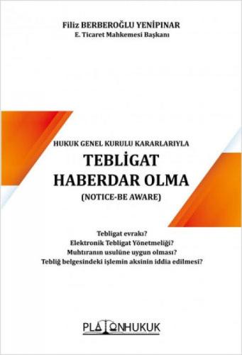 Tebligat Haberdar Olma (Notıce-Be Aware)  Frontansicht 1