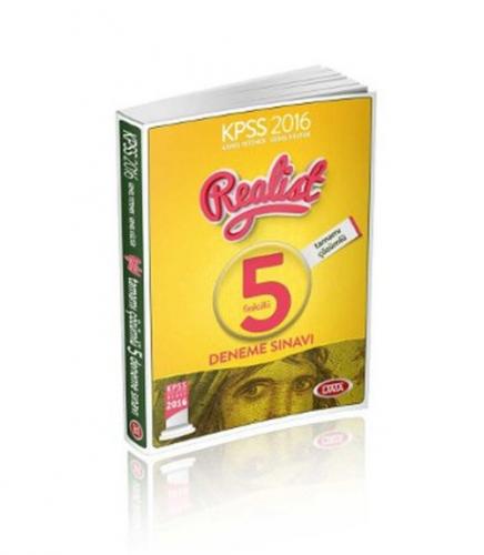 Kpss 2016 Realist Çöüzmlü 5 Deneme Sınavı  Frontansicht 1
