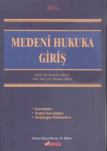 Medeni Hukuka Giriş  Frontansicht 1