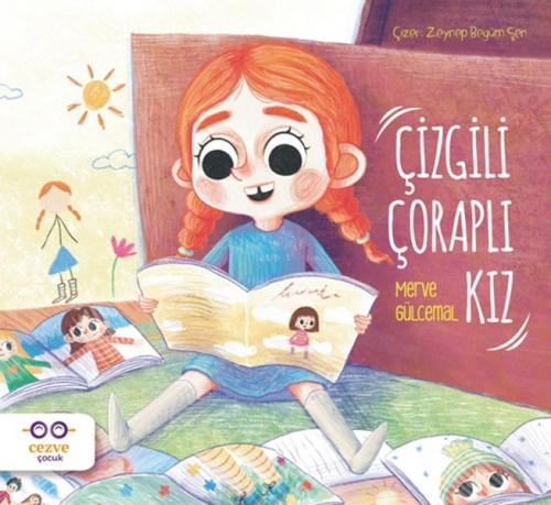 Çizgili Çoraplı Kız  Frontansicht 1