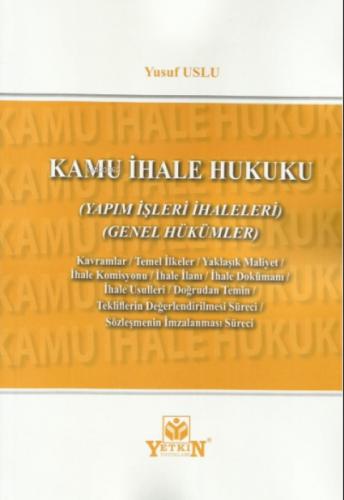 Kamu İhale Hukuku  Frontansicht 1