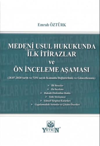 Medeni Usul Hukukunda İlk İtirazlar ve Ön İnceleme Aşaması  Frontansicht 1