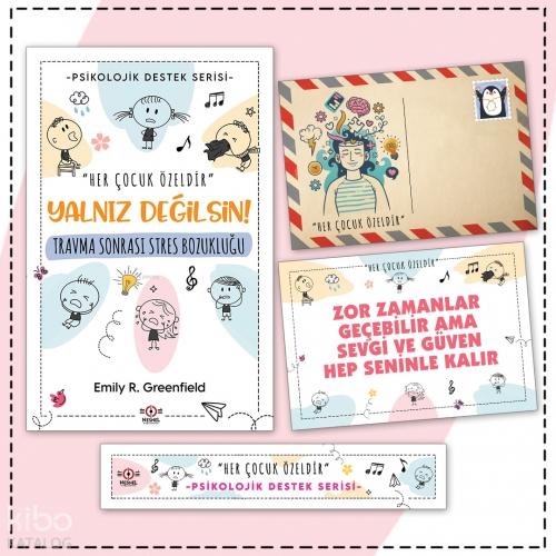 Çocuklarda Travma Sonrası Stres Bozukluğu - Kartpostal ve Ayraç;Çocuklar İçin Psikolojik Destek Serisi  Frontansicht 1