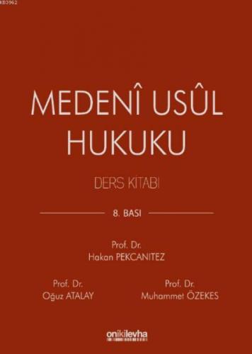 Medeni Usul Hukuku Ders Kitabı  Frontansicht 1