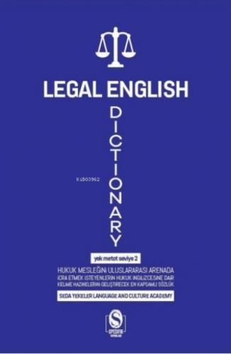 Legal English Dictionary;Yek Metot Seviye 2  Frontansicht 1