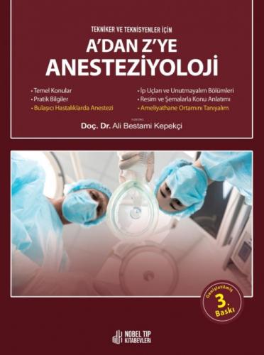 A'dan Z'ye Anesteziyoloji, Tekniker Ve Teknisyenler İçin  Frontansicht 1