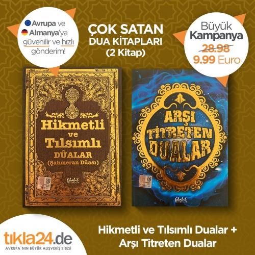 Hikmetli ve Tılsımlı Dualar + Arşı Titreten Dualar İkili Kitaplar Seti  Frontansicht 1