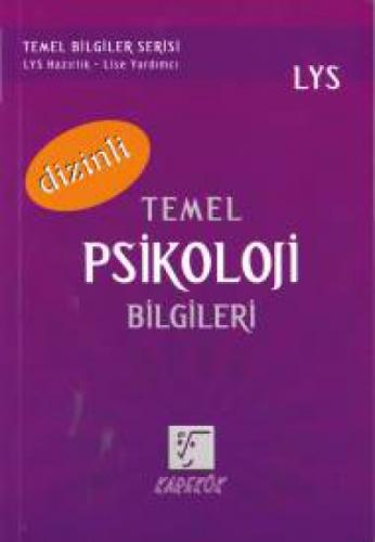 LYS Temel Psikoloji Bilgileri (Dizinli)  Frontansicht 1