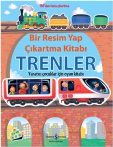 Bir Resim Yap Çıkartma Kitabı - Trenler  Frontansicht 1
