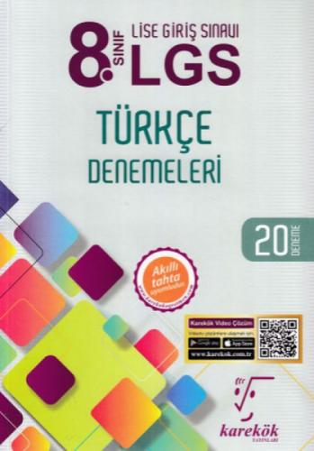8. Sınıf LGS Türkçe Denemeleri 20 Deneme  Frontansicht 1