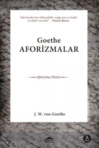 Aforizmalar  Frontansicht 1