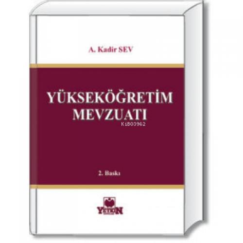 Yüksek Öğretim Mevzuatı  Frontansicht 1