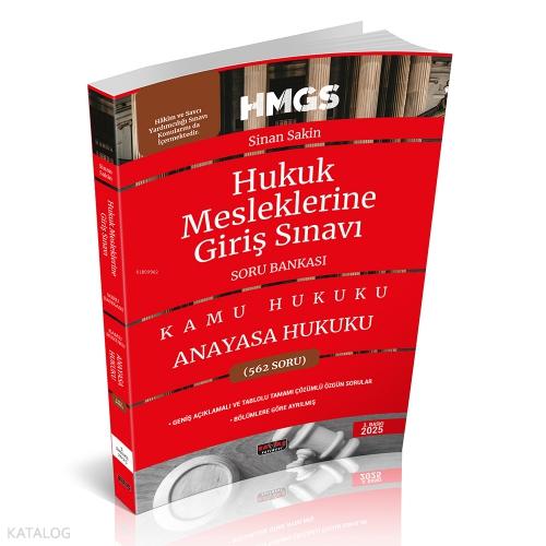 Hmgs Hukuk Mesleklerine Giriş Sınavı Anayasa Hukuku Soru Bankası Savaş  Frontansicht 1