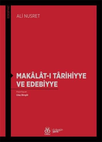 Makalat-ı Tarihiyye ve Edebiyye  Frontansicht 1