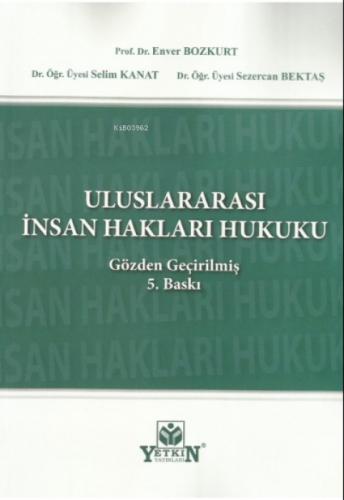 Uluslararası İnsan Hakları Hukuku  Frontansicht 1