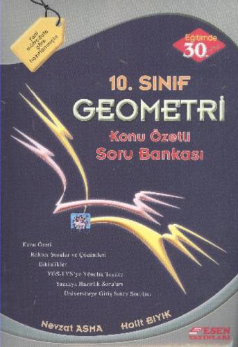 10. Sınıf Geometri Konu Özetli Soru Bankası  Frontansicht 1