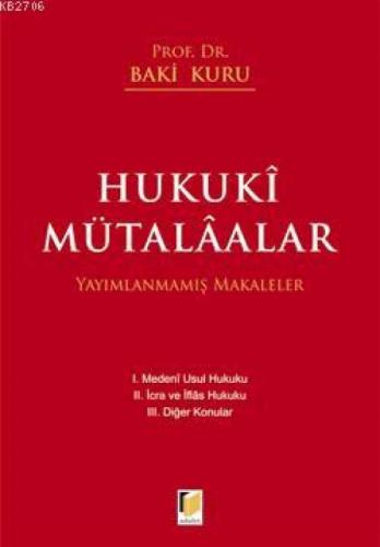 Hukuki Mütalaalar  Frontansicht 1