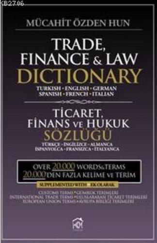 Trade, Finance And Law Dictionary  Frontansicht 1