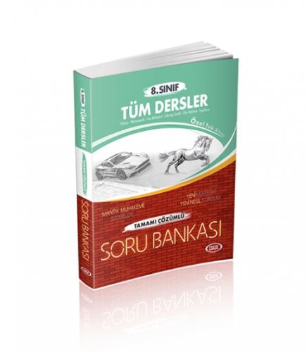 Data Yayınları 8. Sınıf Tüm Dersler Çözümlü Soru Bankası  Frontansicht 1