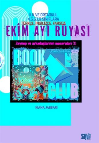 Ekim Ayı Rüyası;İlk Ve Ortaokul 4.5.6.7.8. Sıınıflara  Türkçe, İngilizce, Farsça  Frontansicht 1