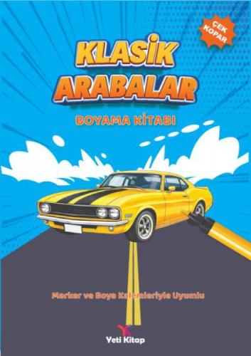 Klasik Arabalar Boyama Kitabı  Frontansicht 1