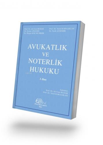 Avukatlık ve Noterlik Hukuku 3. Baskı  Frontansicht 1