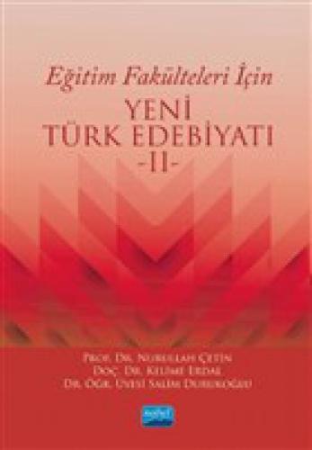 Eğitim Fakülteleri İçin Yeni Türk Edebiyatı 2  Frontansicht 1