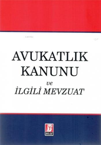 Avukatlık Kanunu ve İlgili Mevzuat  Frontansicht 1