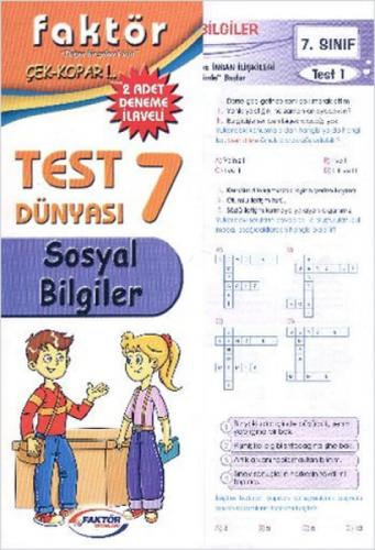 7. Sınıf Sosyal Bilgiler Test Dünyası  Frontansicht 1
