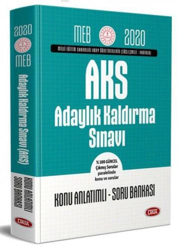 Data Yayınları 2020 MEB AKS Adaylık Kaldırma Sınavı Konu Anlatımlı Soru Bankası  Frontansicht 1