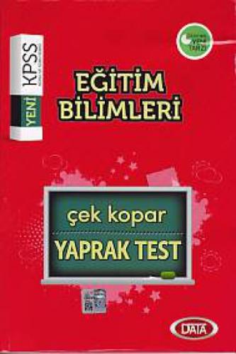 KPSS Eğitim Bilimleri Çek Kopar Yaprak Test  Frontansicht 1